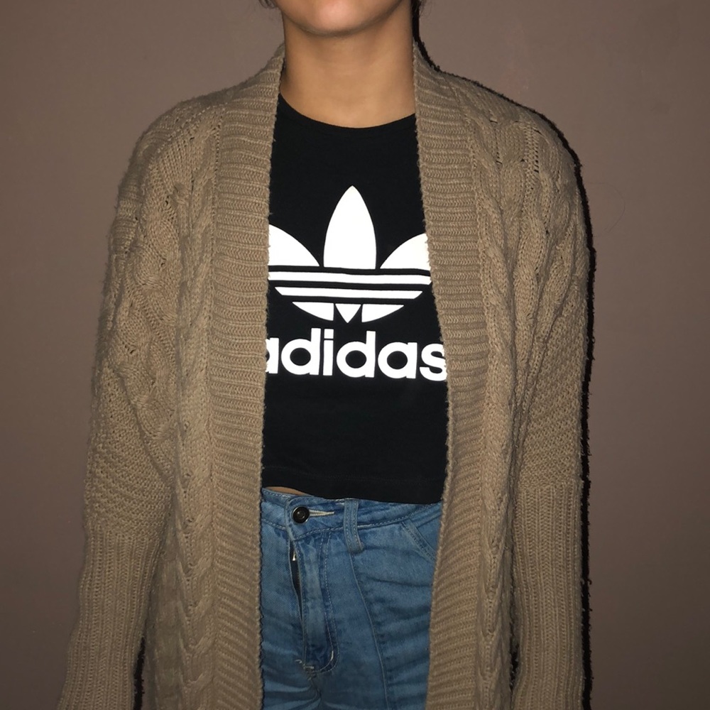 knitted cardigan